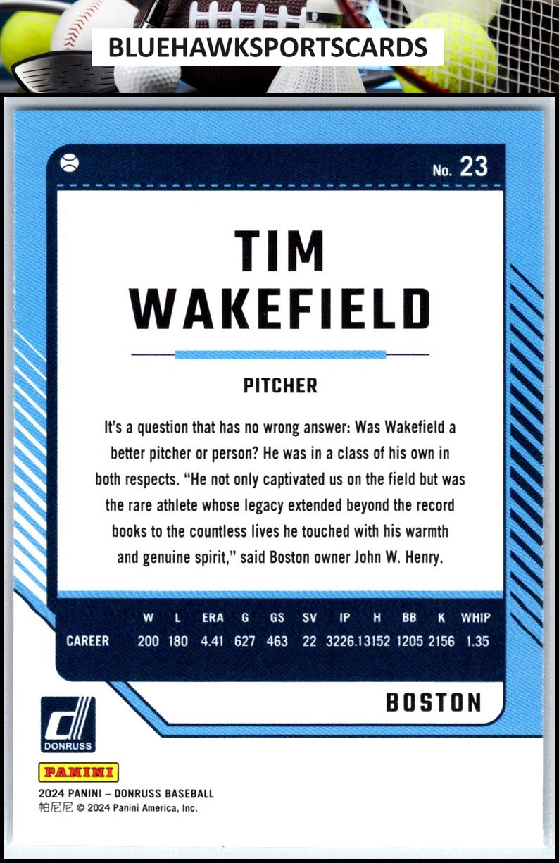 2024 Donruss #23 Tim Wakefield