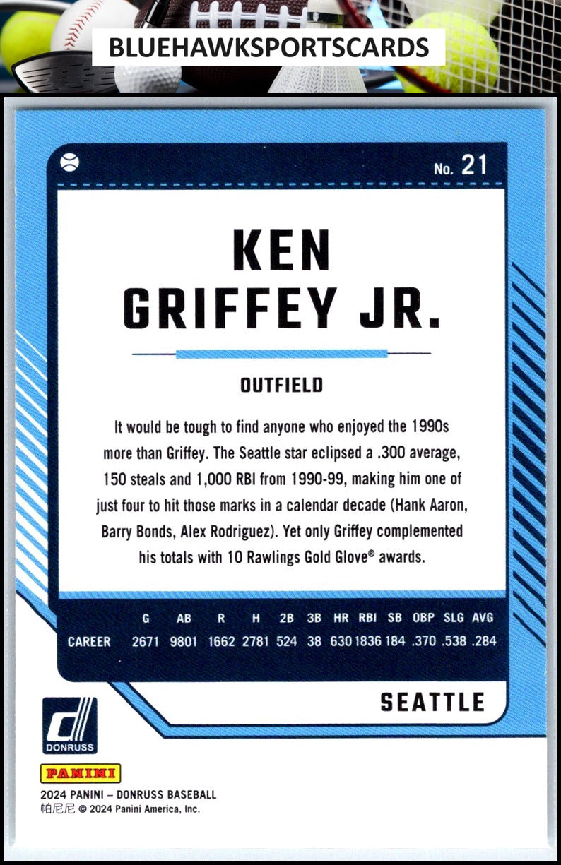 2024 Donruss #21 Ken Griffey Jr.