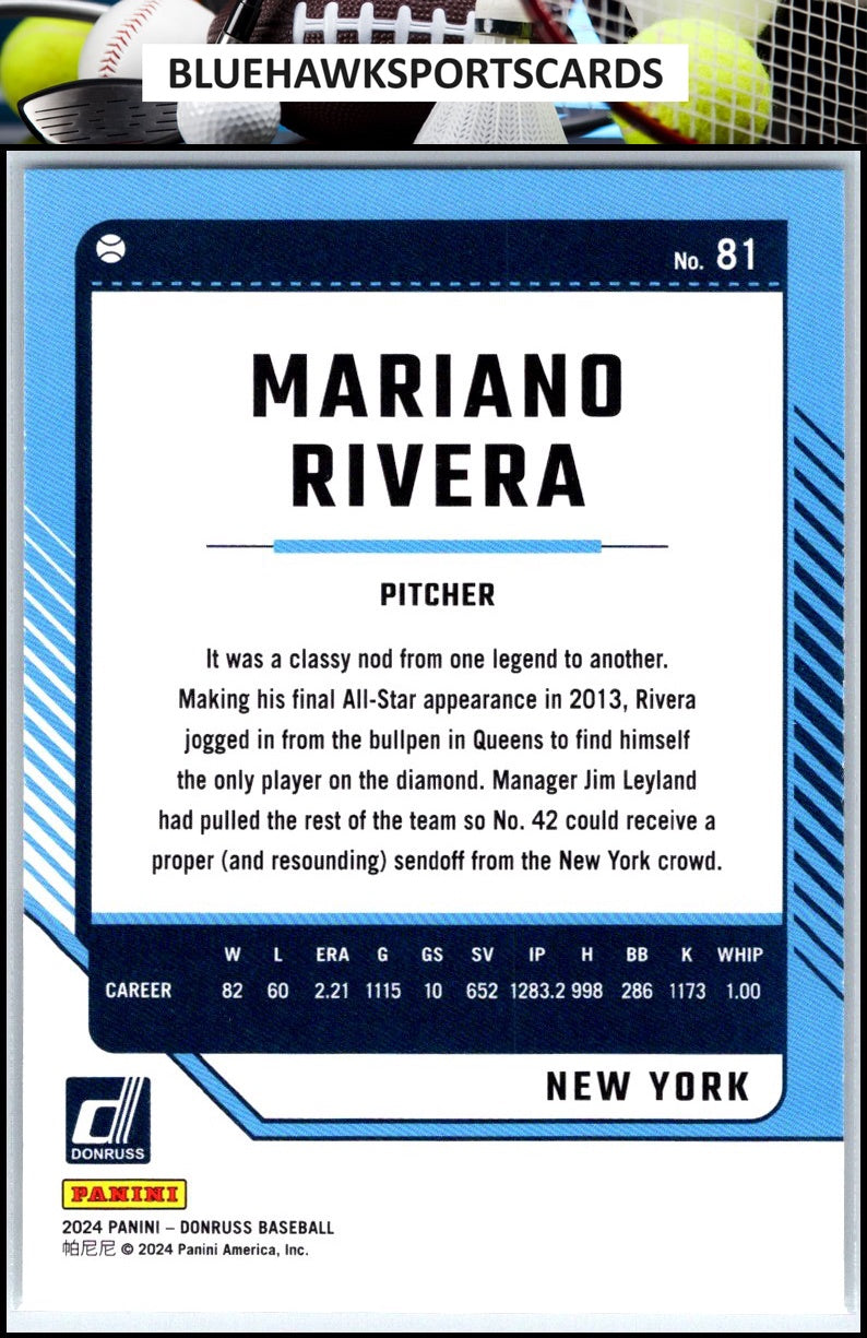 2024 Donruss #81 Mariano Rivera