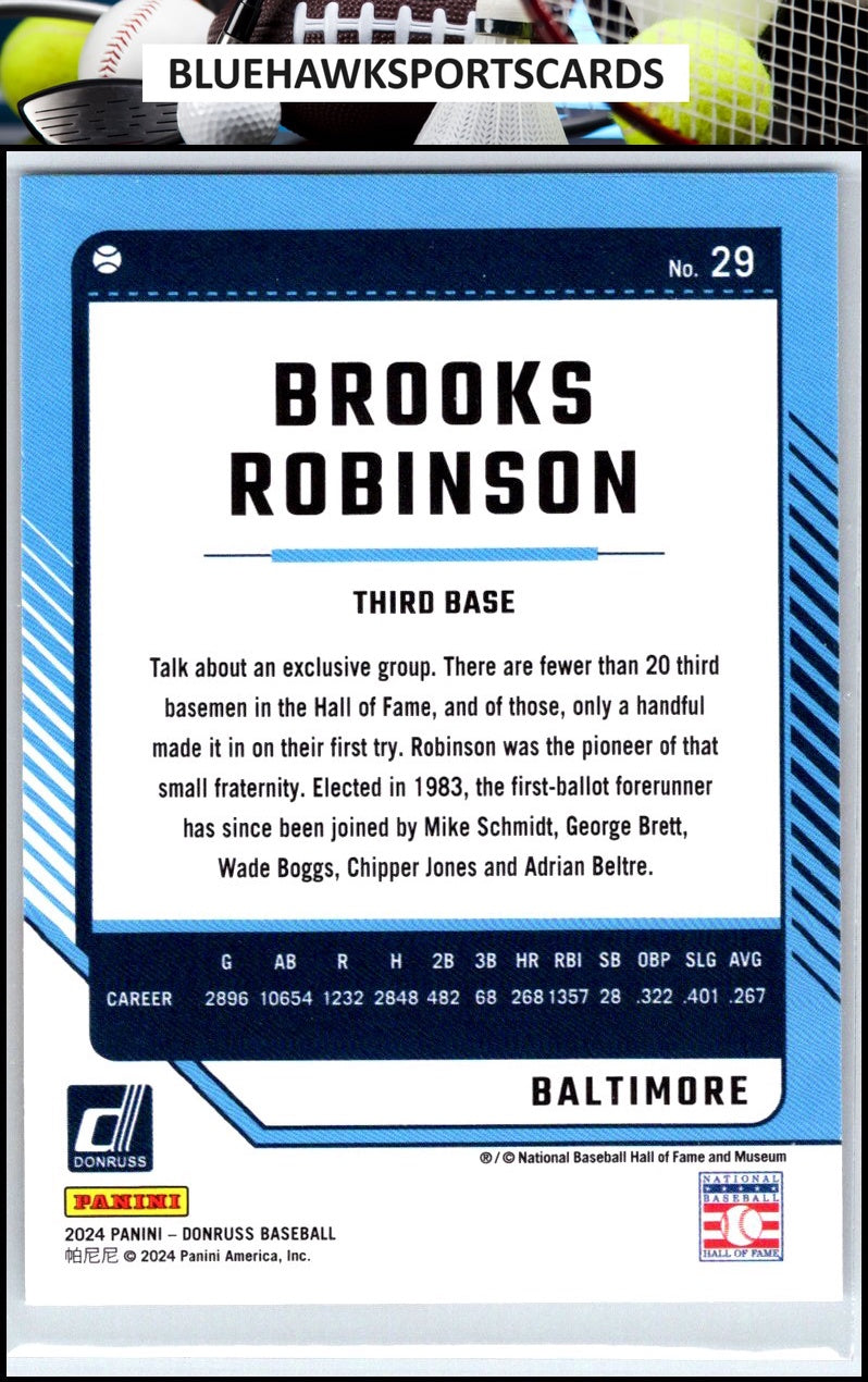 2024 Donruss #29 Brooks Robinson