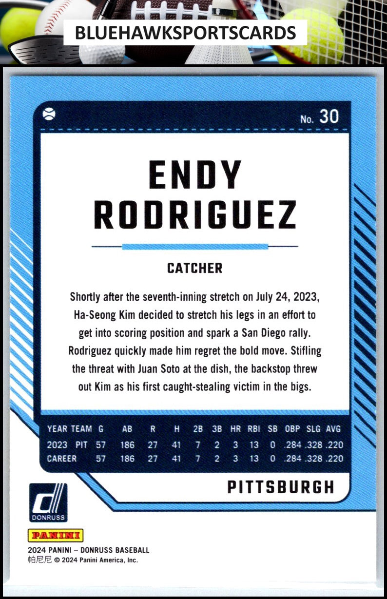 2024 Donruss #30 Endy Rodriguez