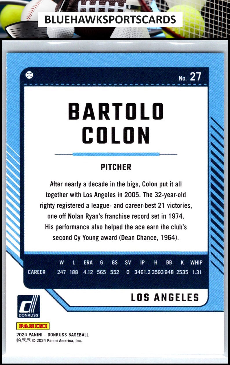 2024 Donruss #27 Bartolo Colon