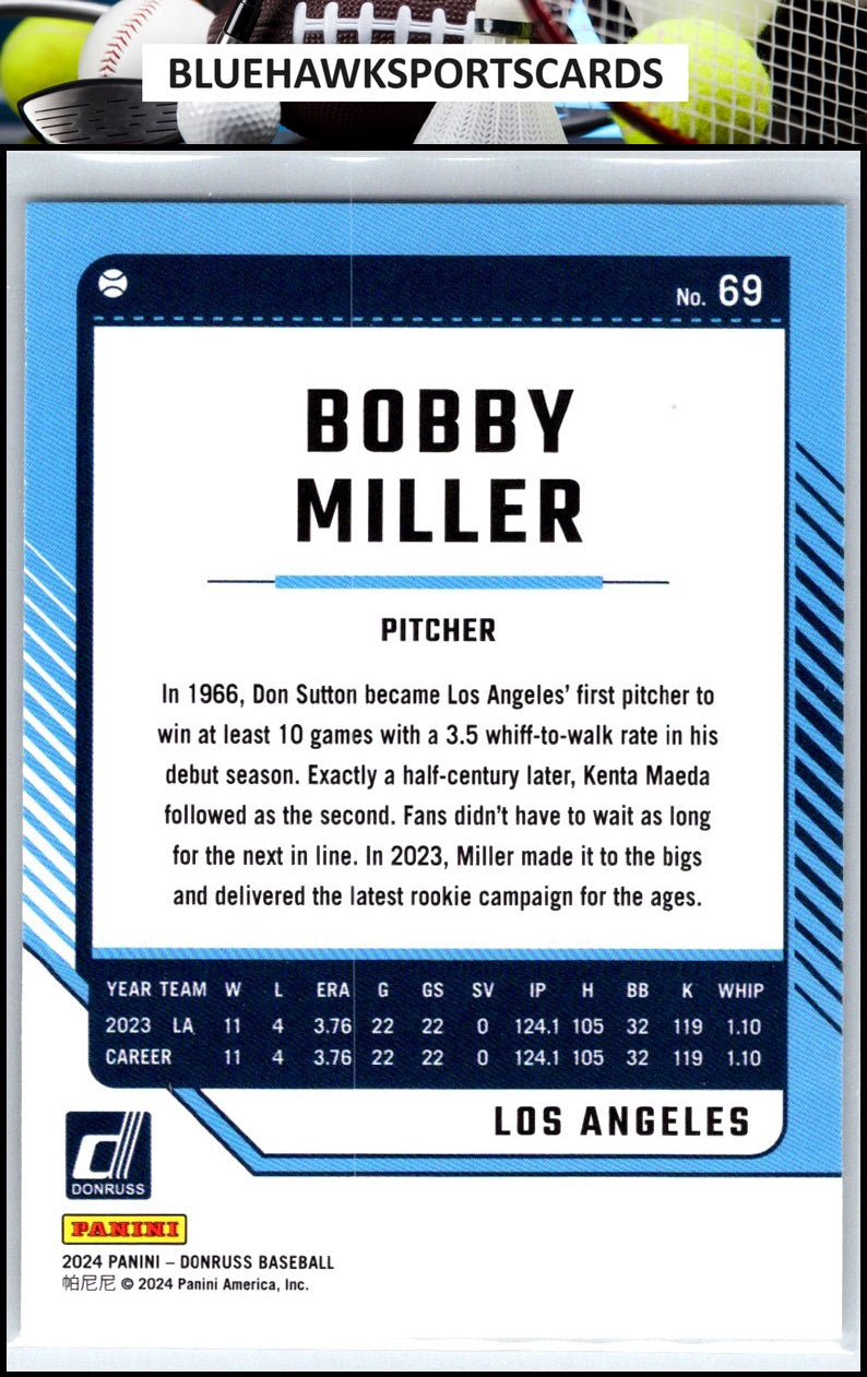 2024 Donruss #69 Bobby Miller