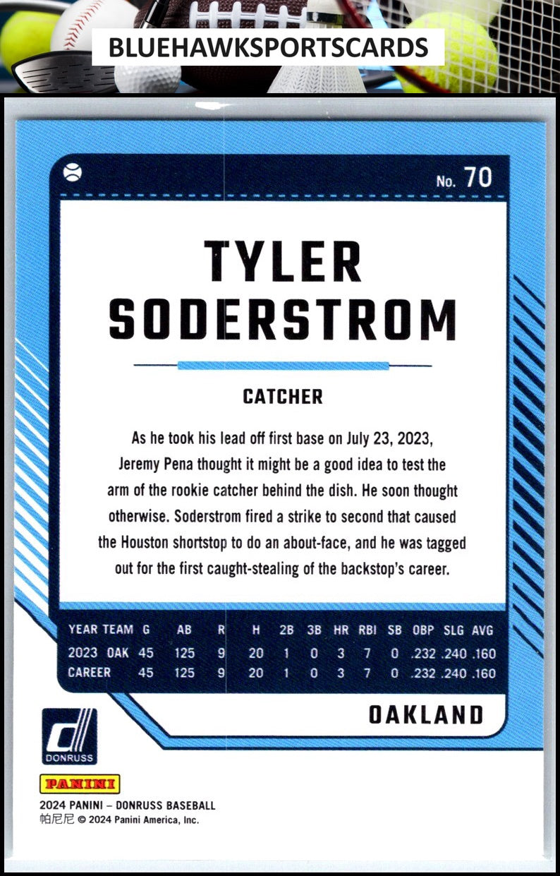 2024 Donruss #70 Tyler Soderstrom