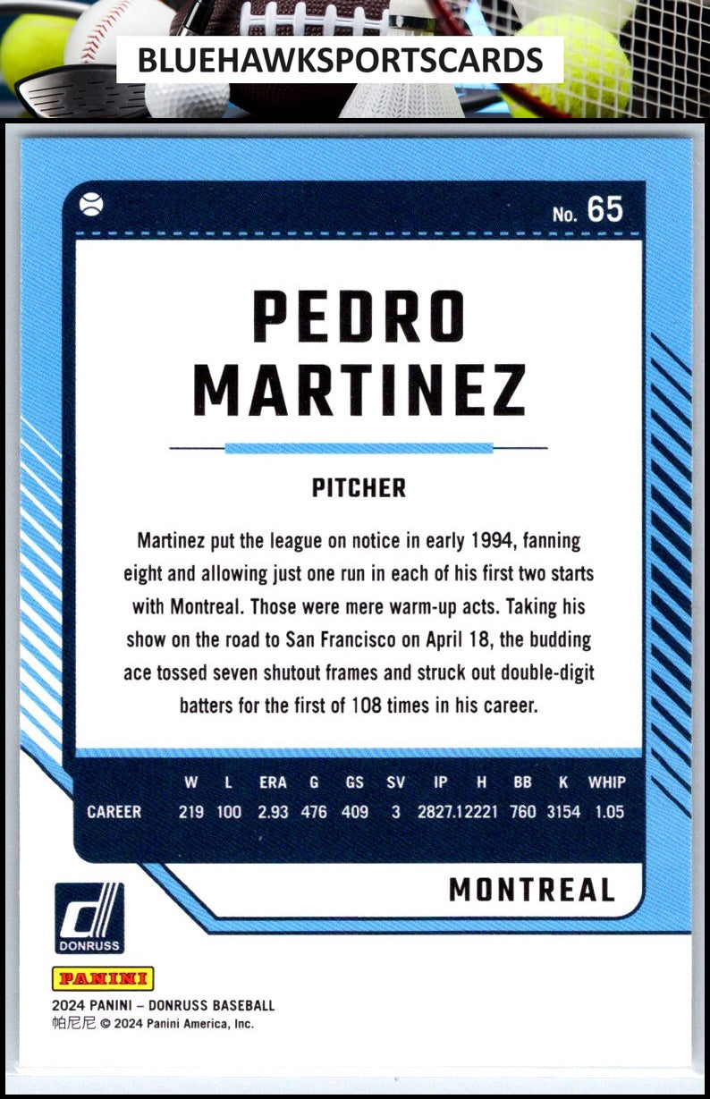 2024 Donruss #65 Pedro Martinez