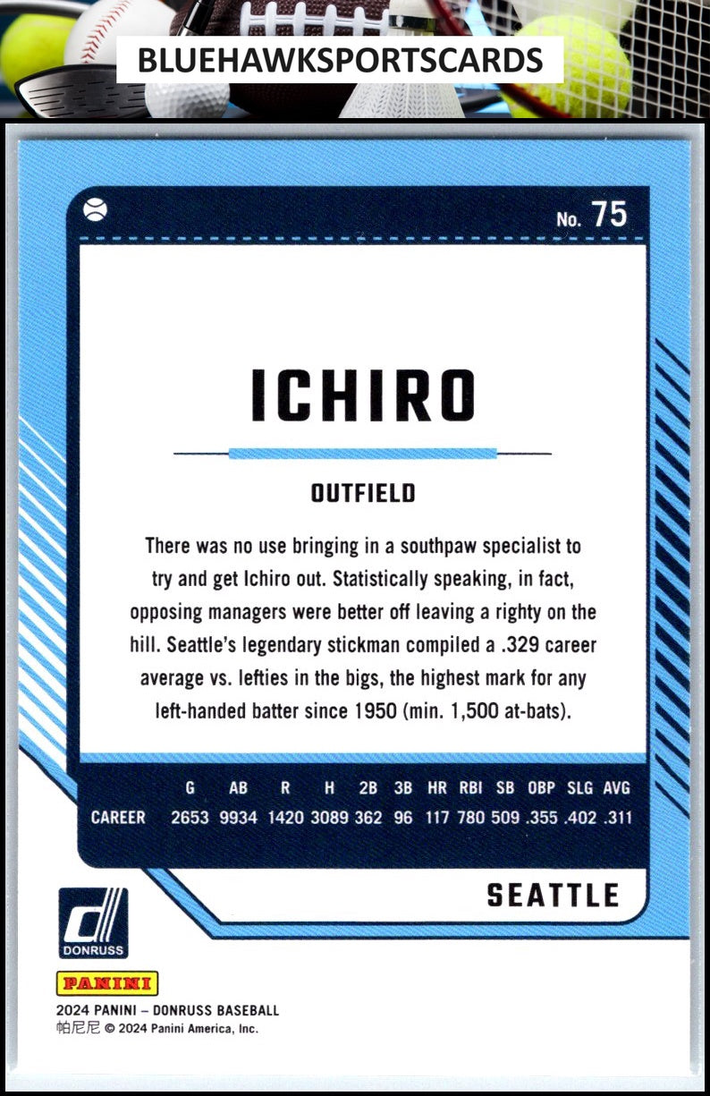 2024 Donruss #75 Ichiro