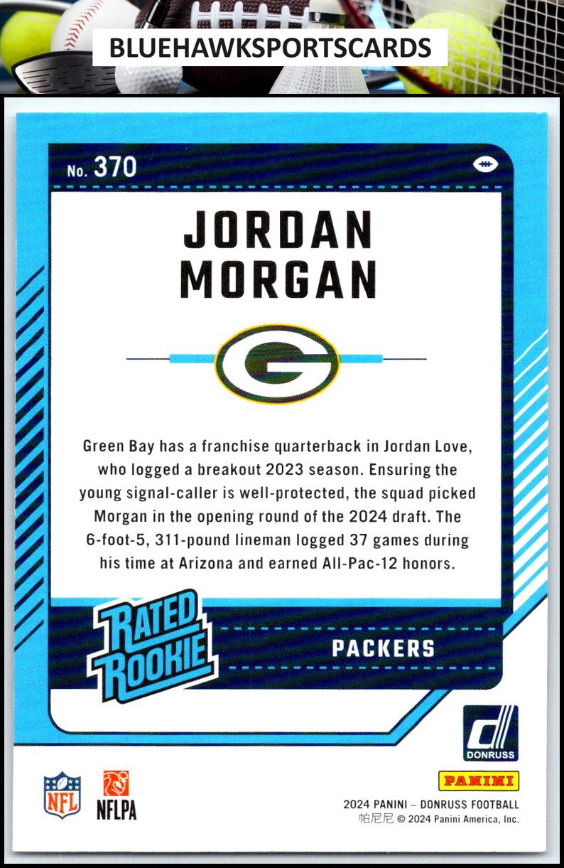 2024 Donruss #370 Jordan Morgan
