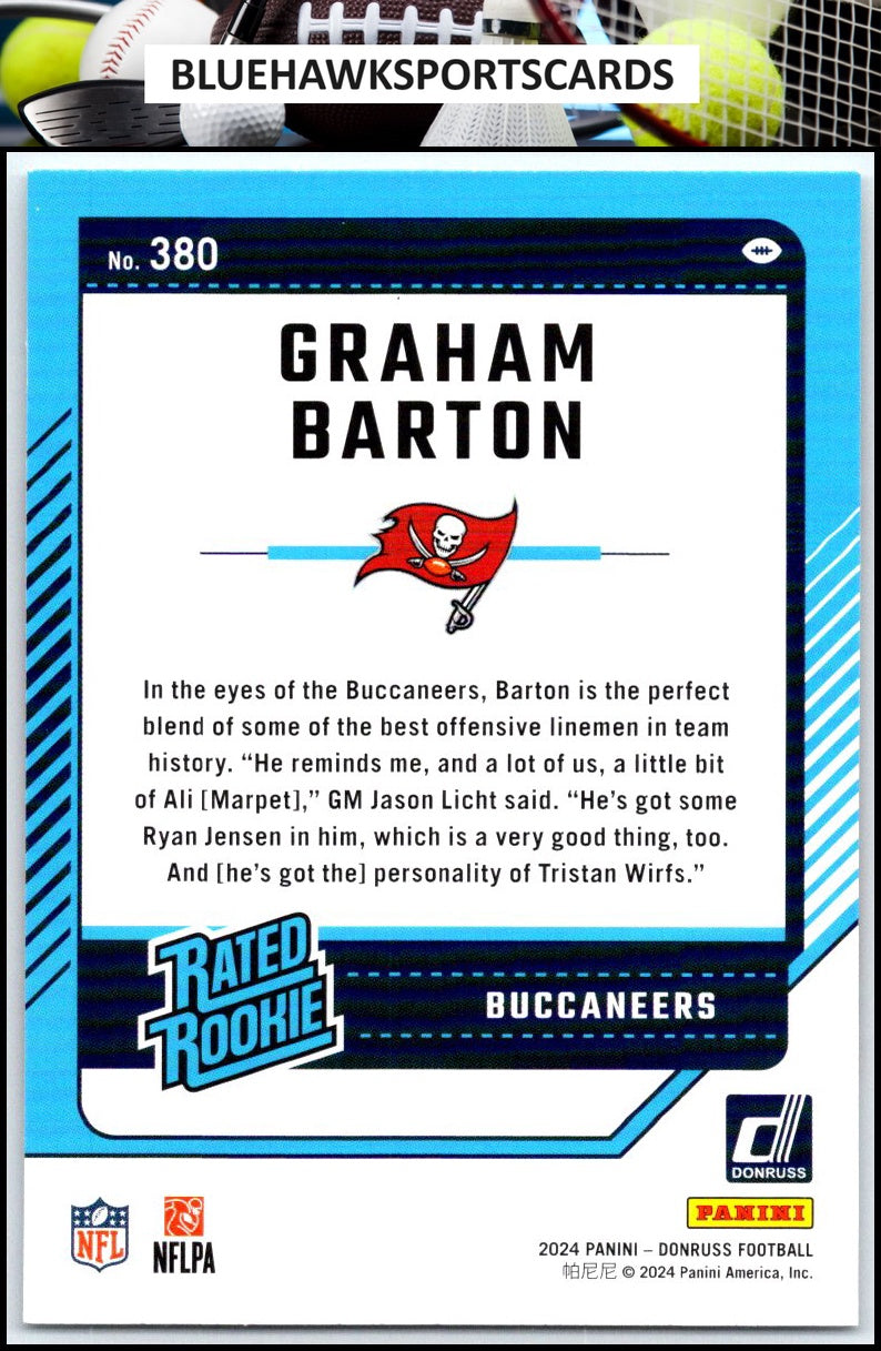 2024 Donruss #380 Graham Barton