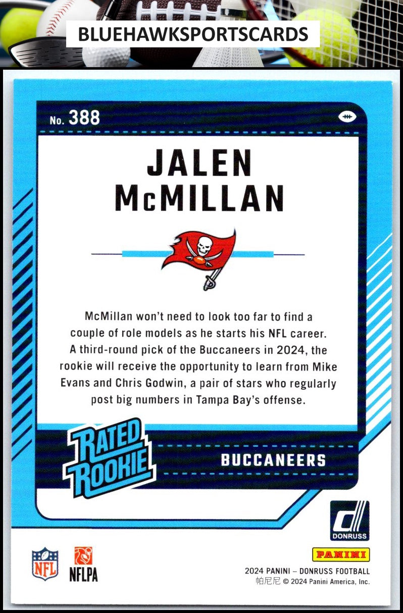 2024 Donruss #388 Jalen McMillan