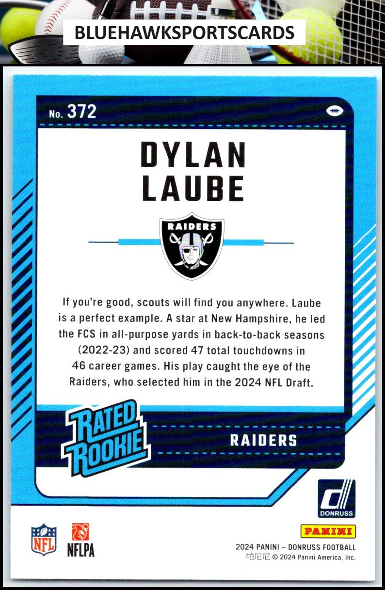 2024 Donruss #372 Dylan Laube