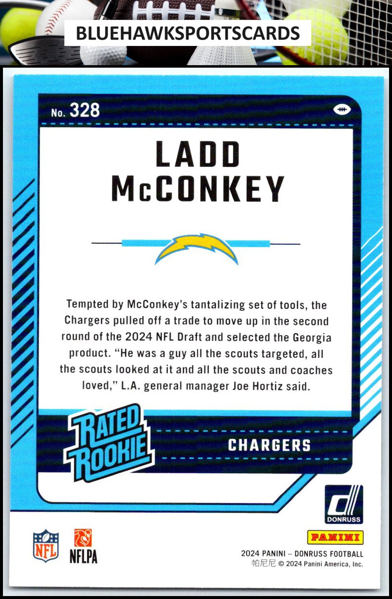2024 Donruss #328 Ladd McConkey