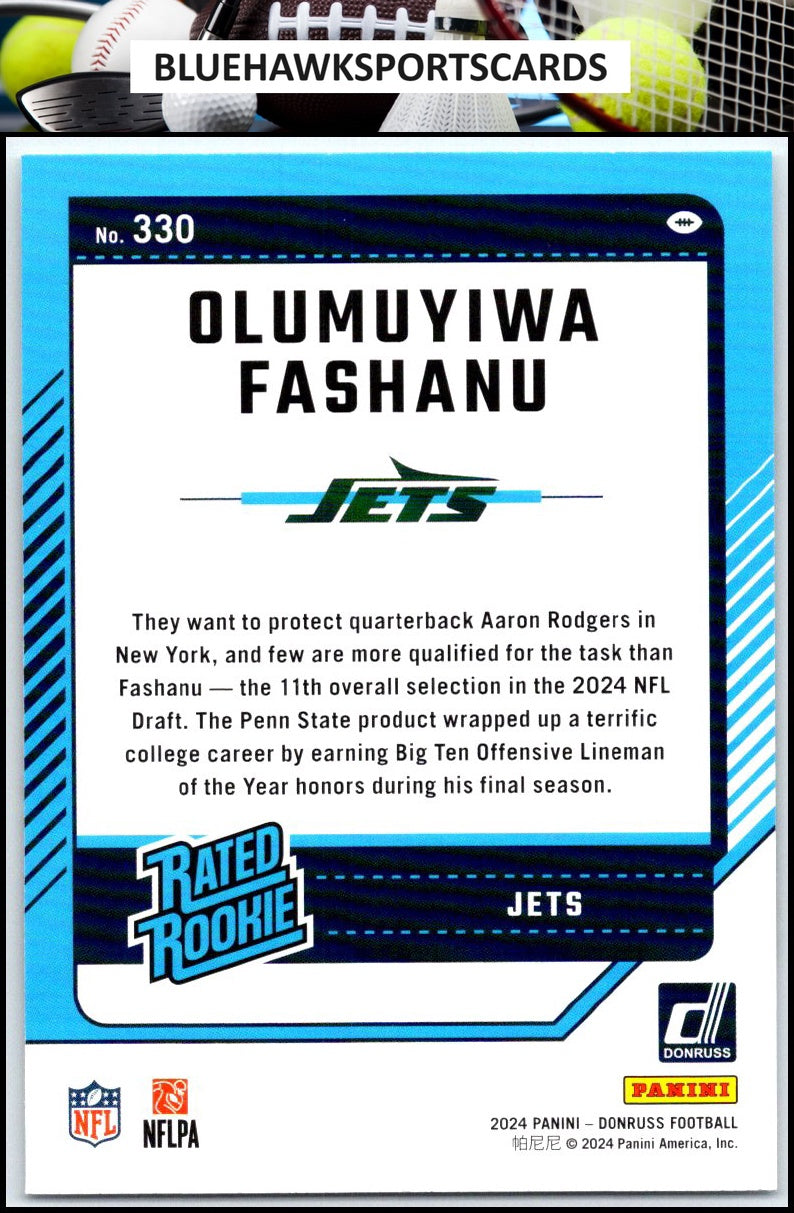 2024 Donruss #330 Olumuyiwa Fashanu