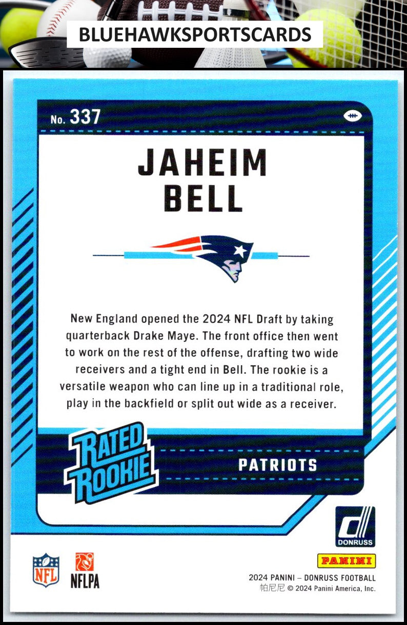 2024 Donruss #337 Jaheim Bell