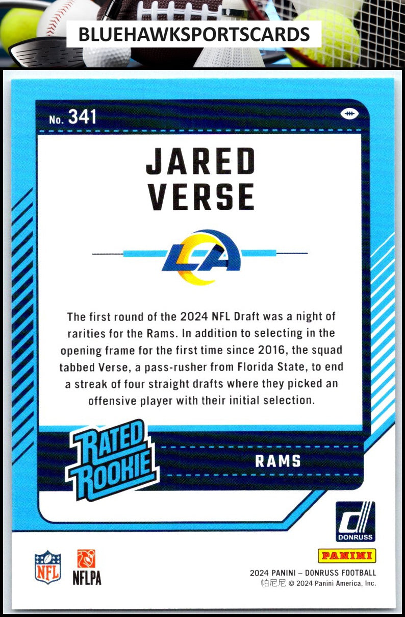 2024 Donruss #341 Jared Verse