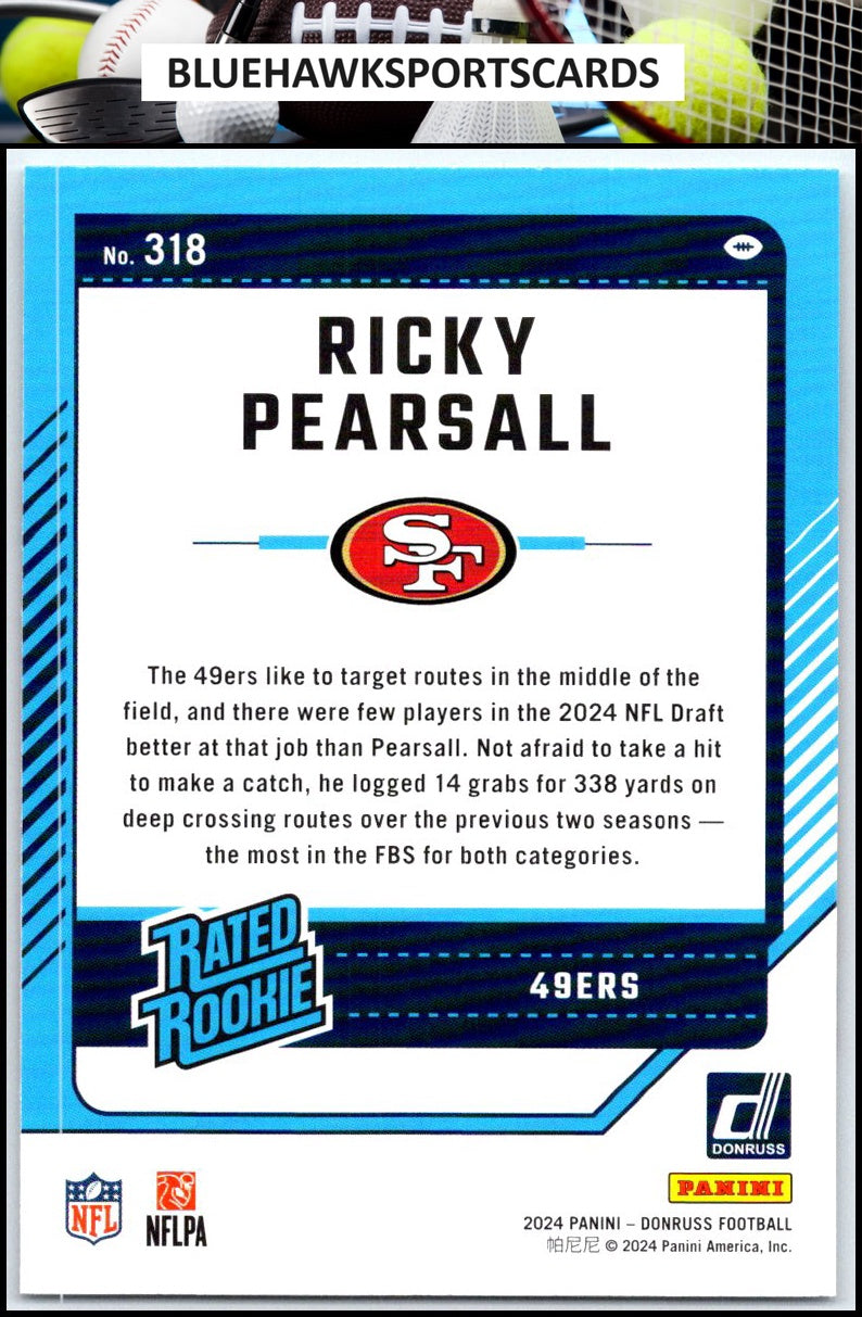 2024 Donruss #318 Ricky Pearsall