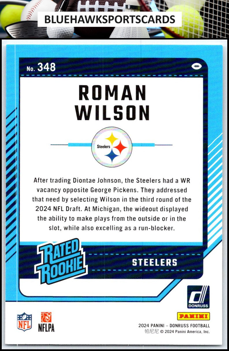 2024 Donruss #348 Roman Wilson