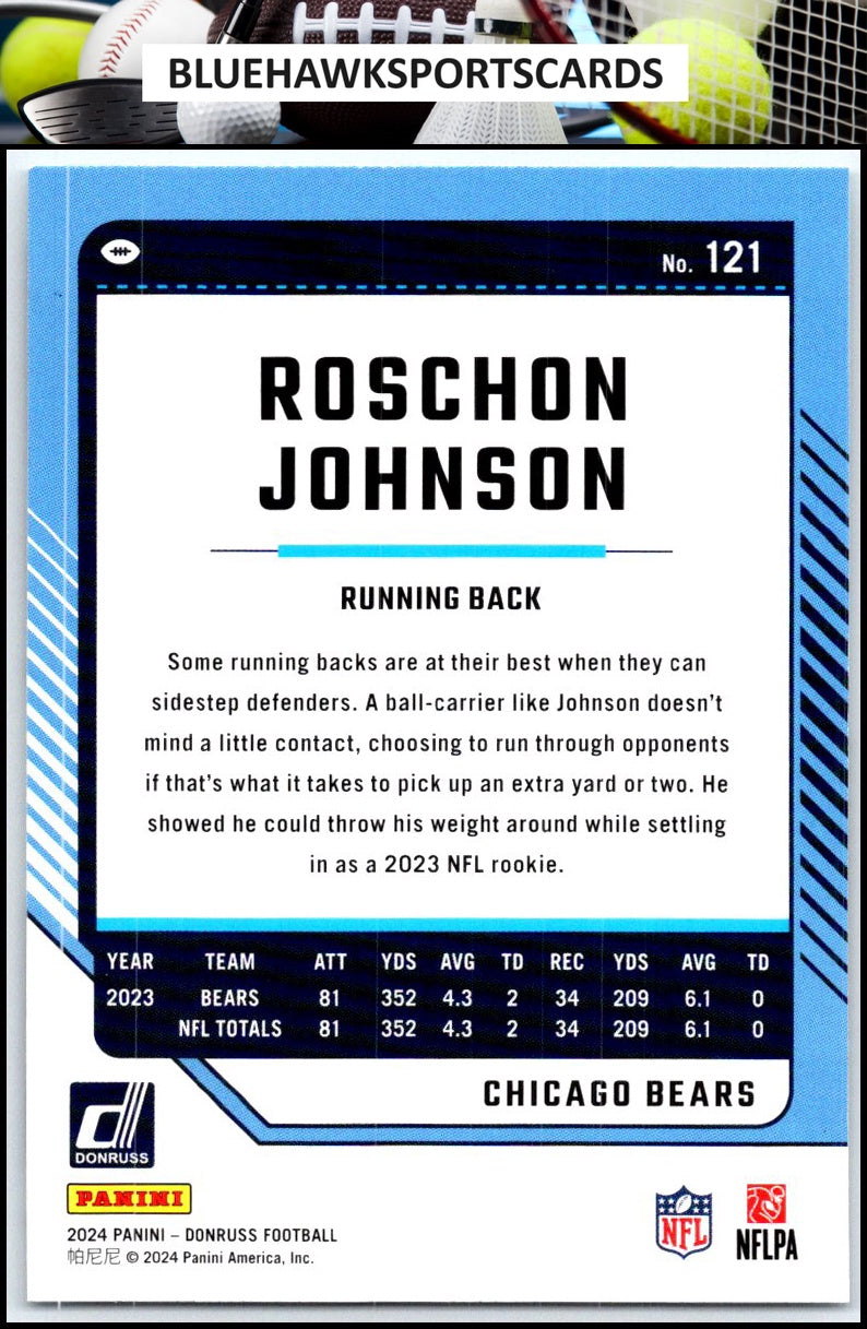 2024 Donruss #121 Roschon Johnson