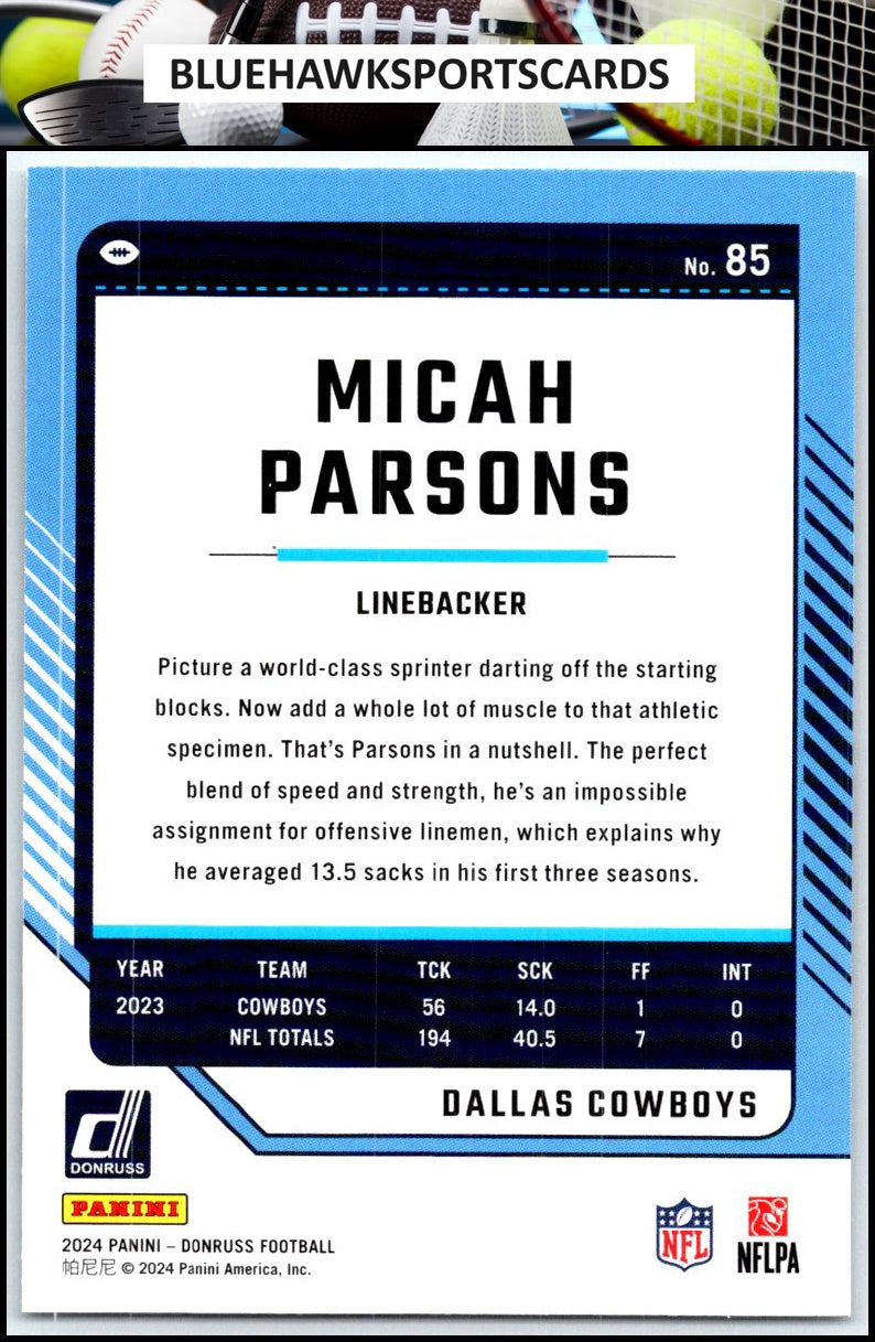 2024 Donruss #85 Micah Parsons