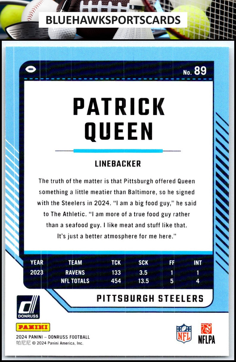 2024 Donruss #89 Patrick Queen