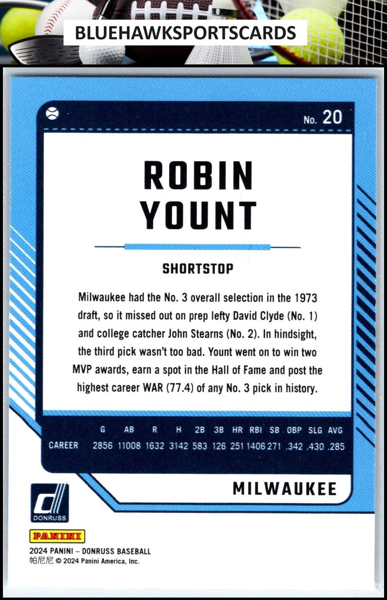 2024 Donruss #20 Robin Yount