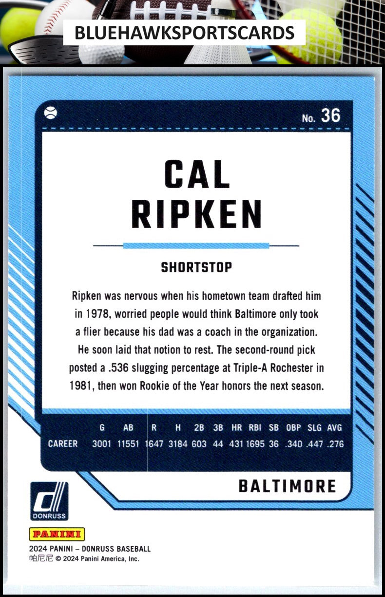 2024 Donruss #36 Cal Ripken