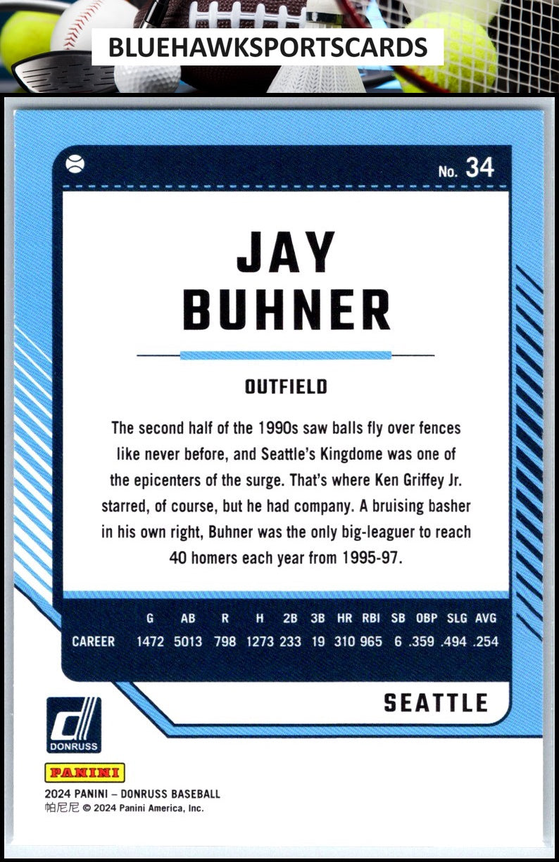 2024 Donruss #34 Jay Buhner