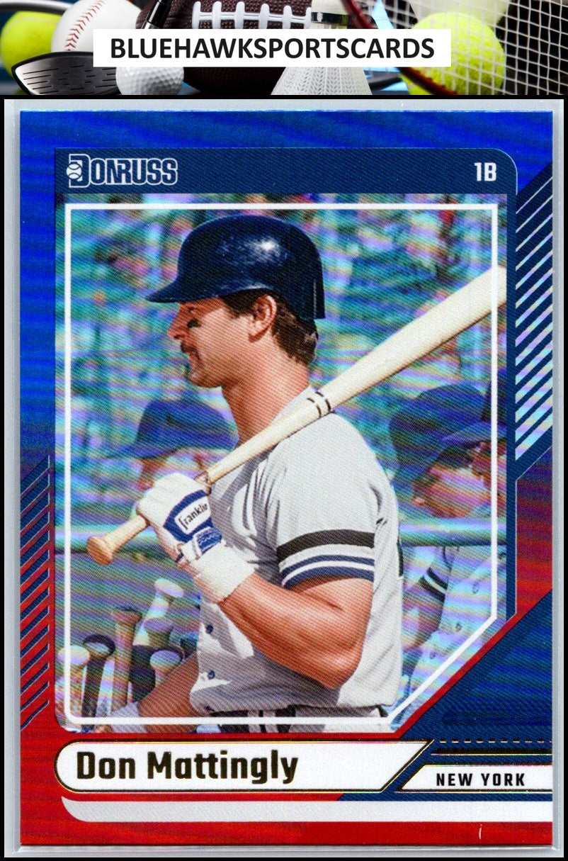2024 Donruss #87 Don Mattingly Red and Blue