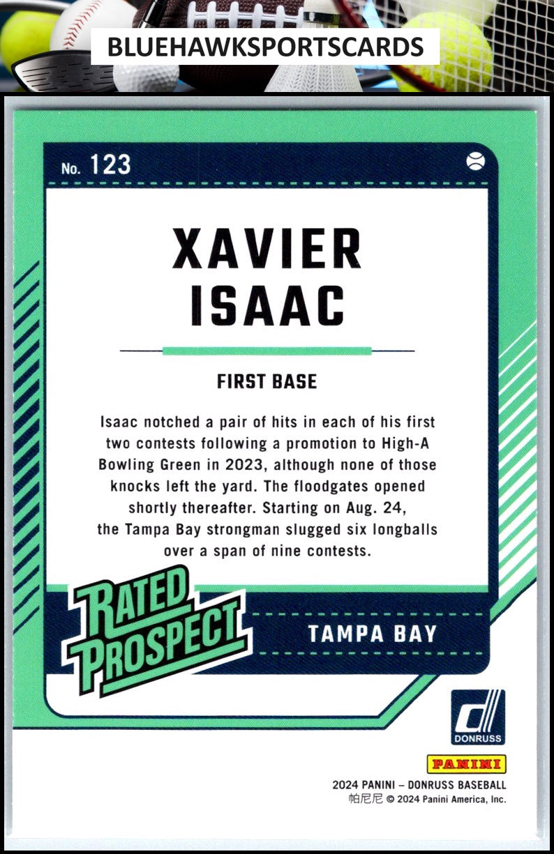 2024 Donruss #123 Xavier Isaac