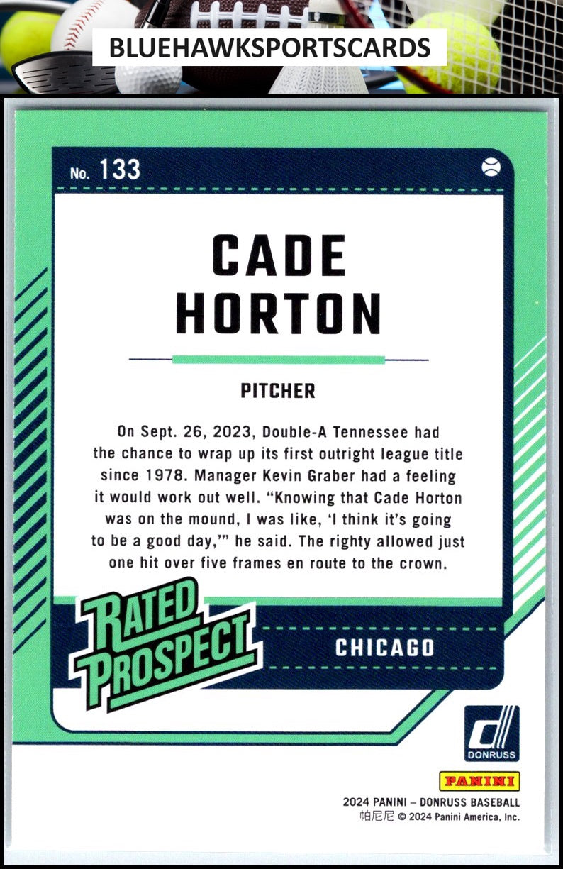 2024 Donruss #133 Cade Horton