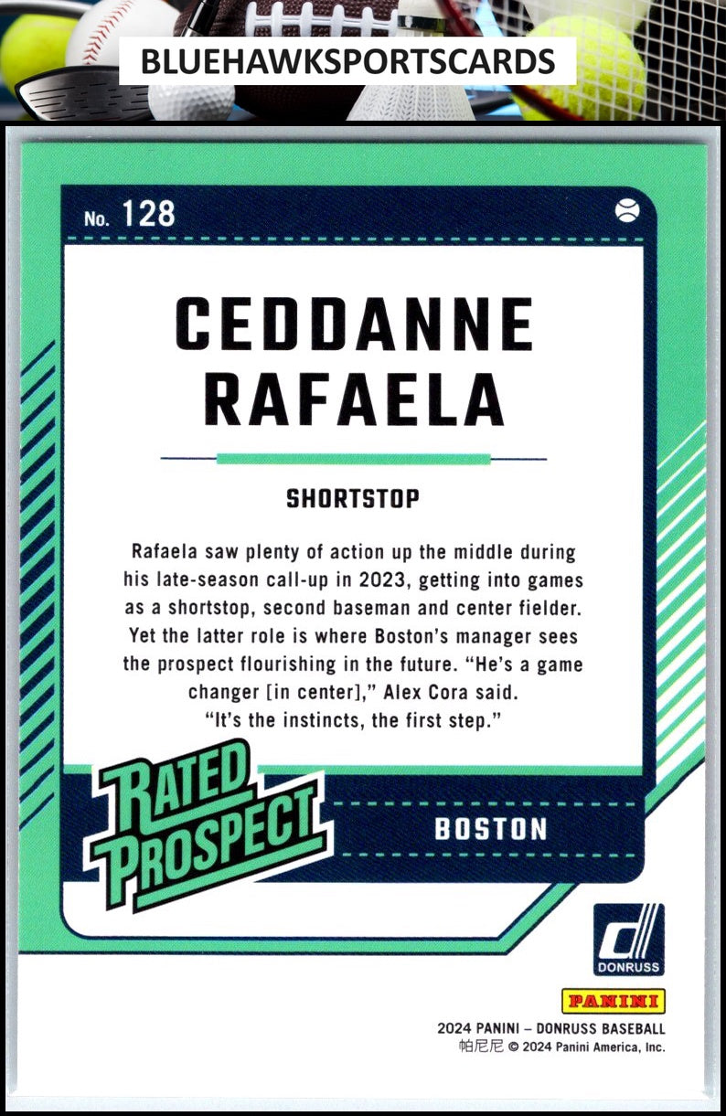 2024 Donruss #128 Ceddanne Rafaela
