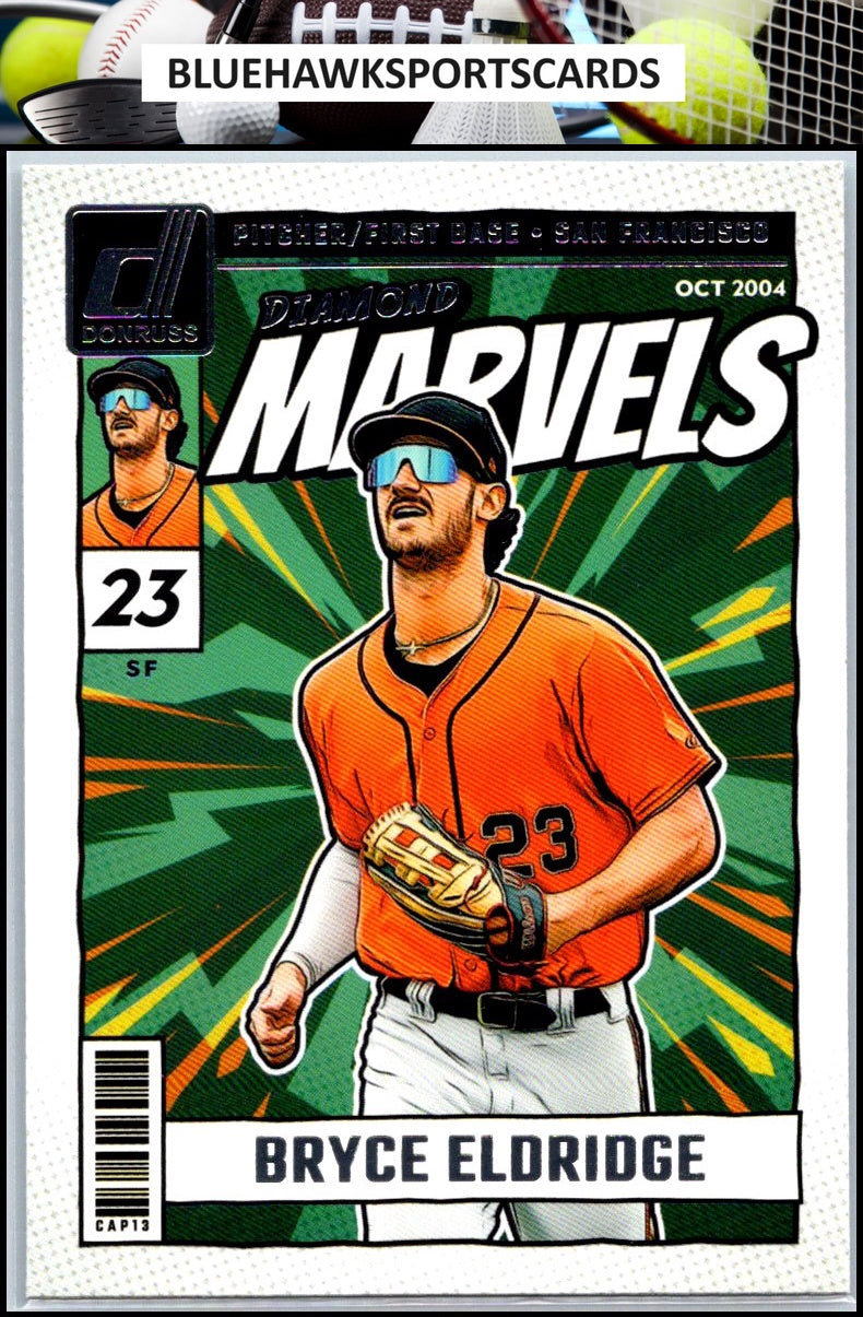 2024 Donruss #1 Bryce Eldridge Diamond Marvels