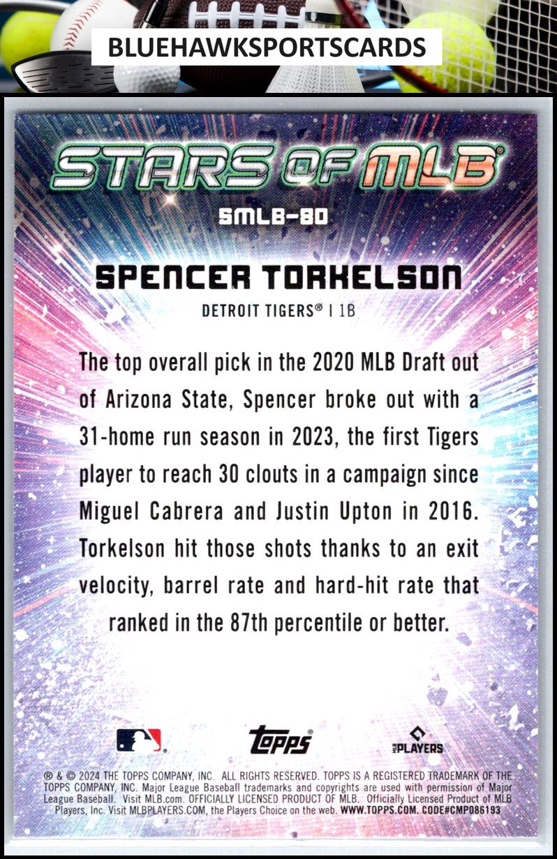 2024 Topps Update #SMLB-80 Spencer Torkelson Stars of MLB