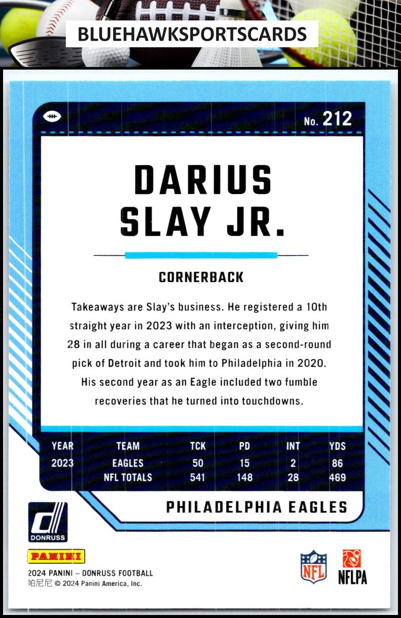 2024 Donruss #212 Darius Slay Jr.