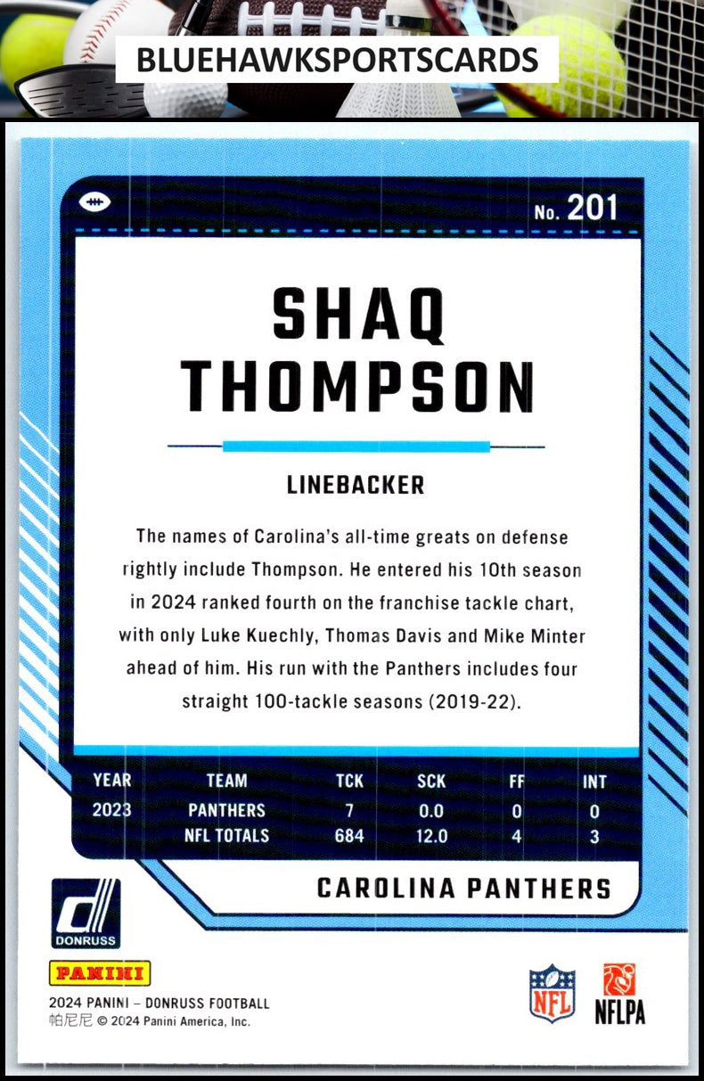 2024 Donruss #201 Shaq Thompson