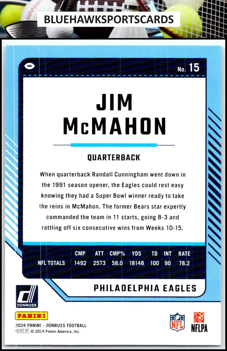 2024 Donruss #15 Jim McMahon