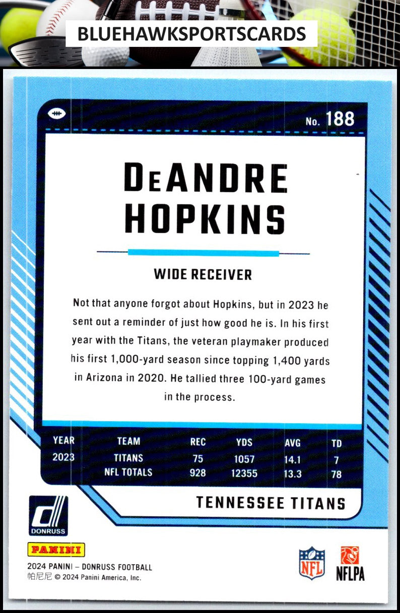 2024 Donruss #188 DeAndre Hopkins