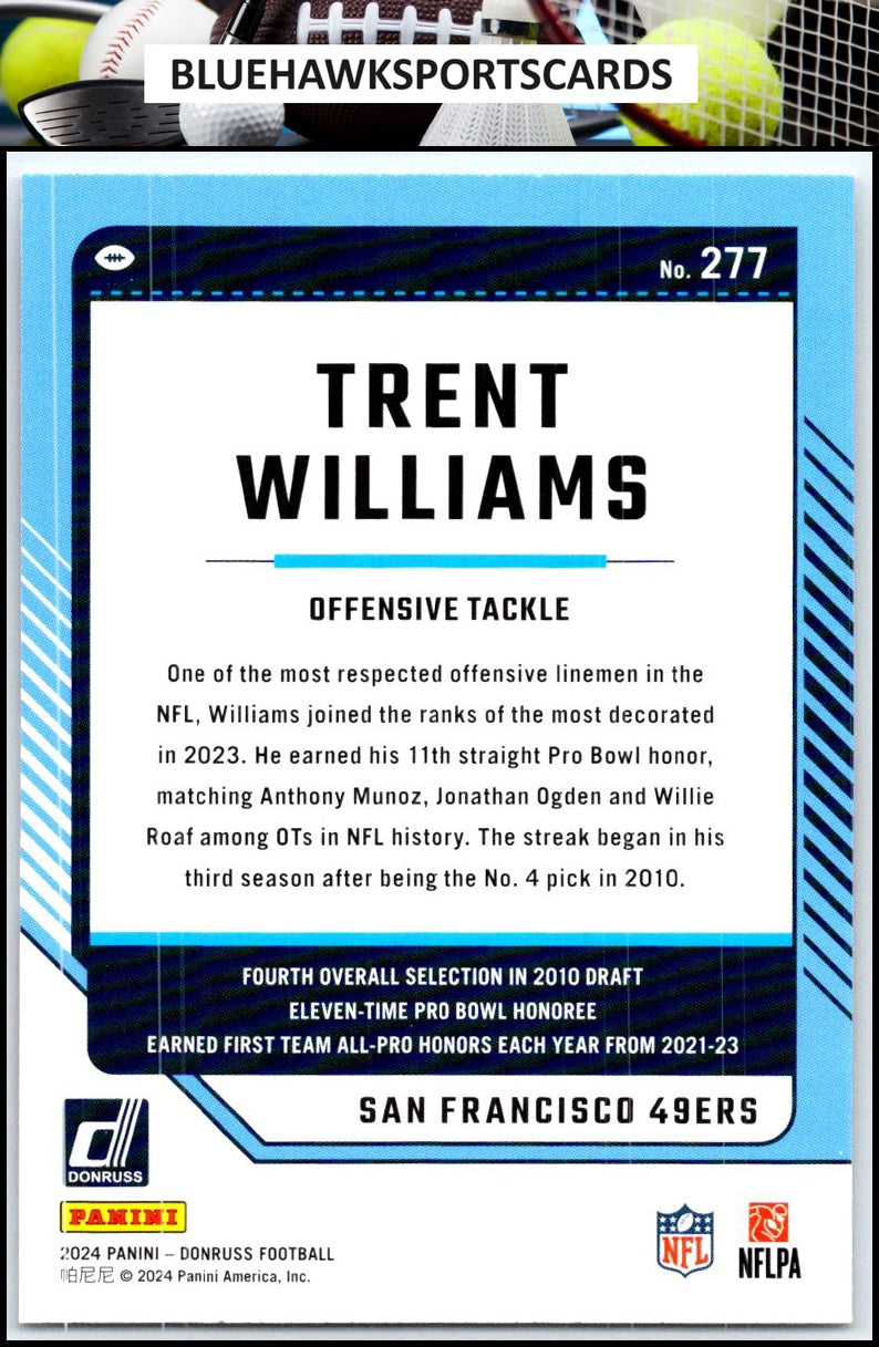 2024 Donruss #277 Trent Williams