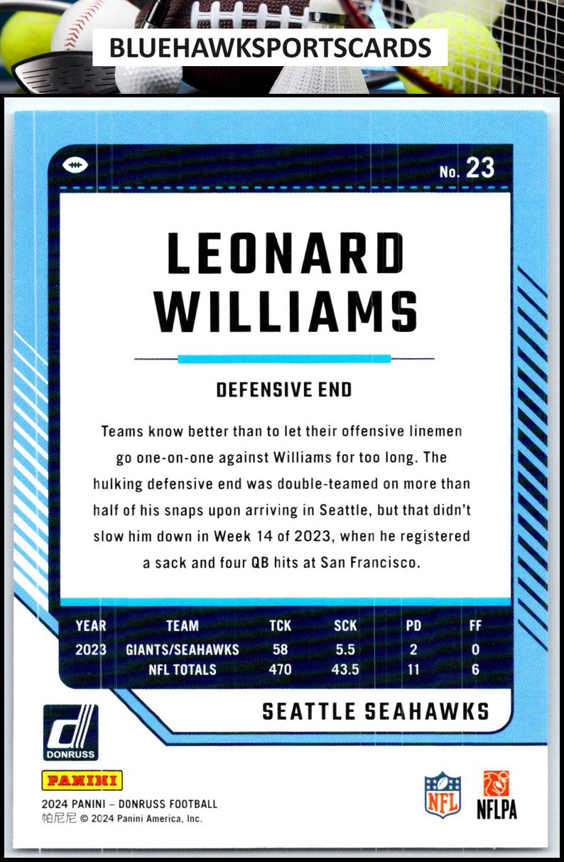 2024 Donruss #23 Leonard Williams