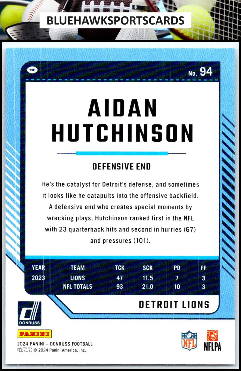 2024 Donruss #94 Aidan Hutchinson