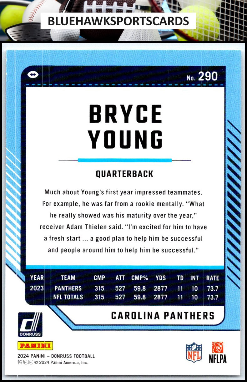 2024 Donruss #290 Bryce Young