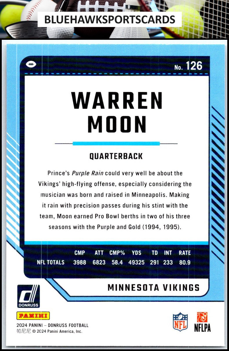 2024 Donruss #126 Warren Moon