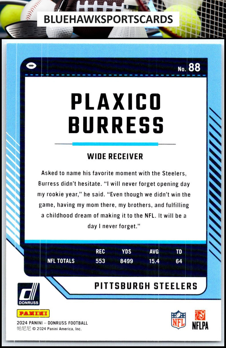 2024 Donruss #88 Plaxico Burress