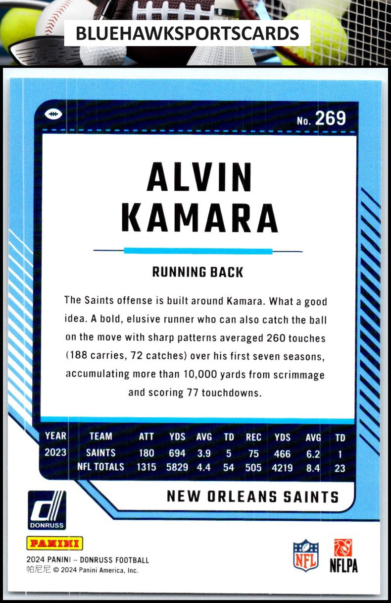 2024 Donruss #269 Alvin Kamara
