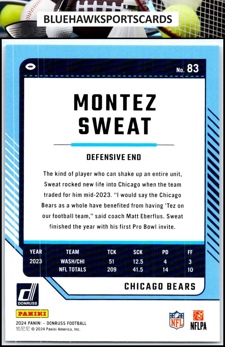 2024 Donruss #83 Montez Sweat