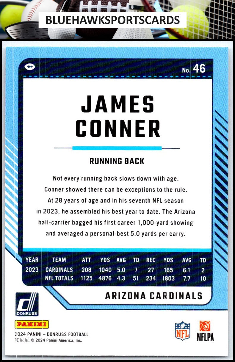 2024 Donruss #46 James Conner