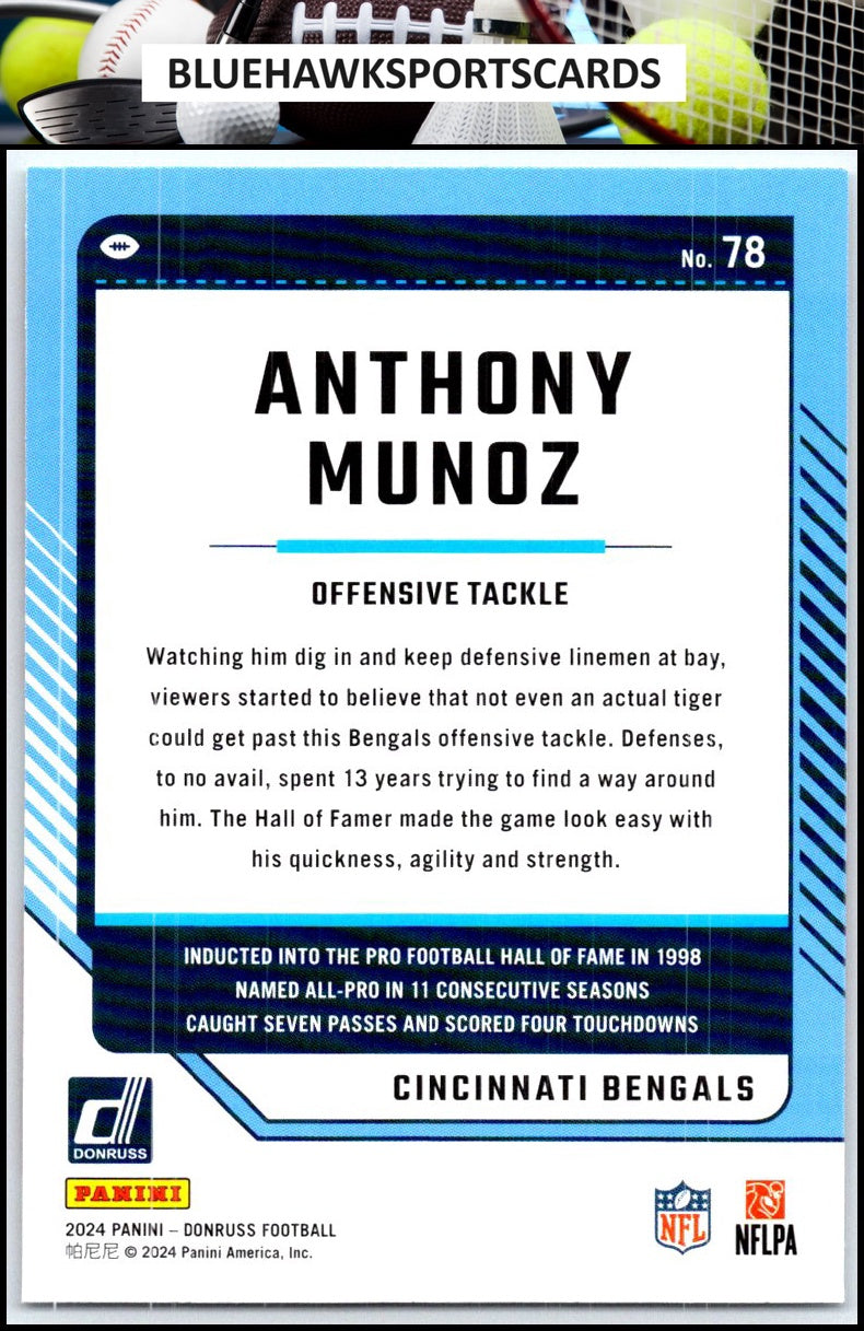 2024 Donruss #78 Anthony Muñoz