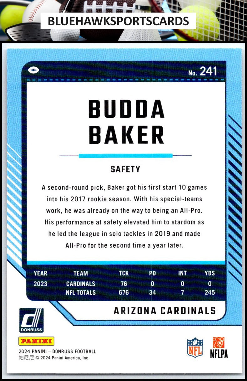 2024 Donruss #241 Budda Baker