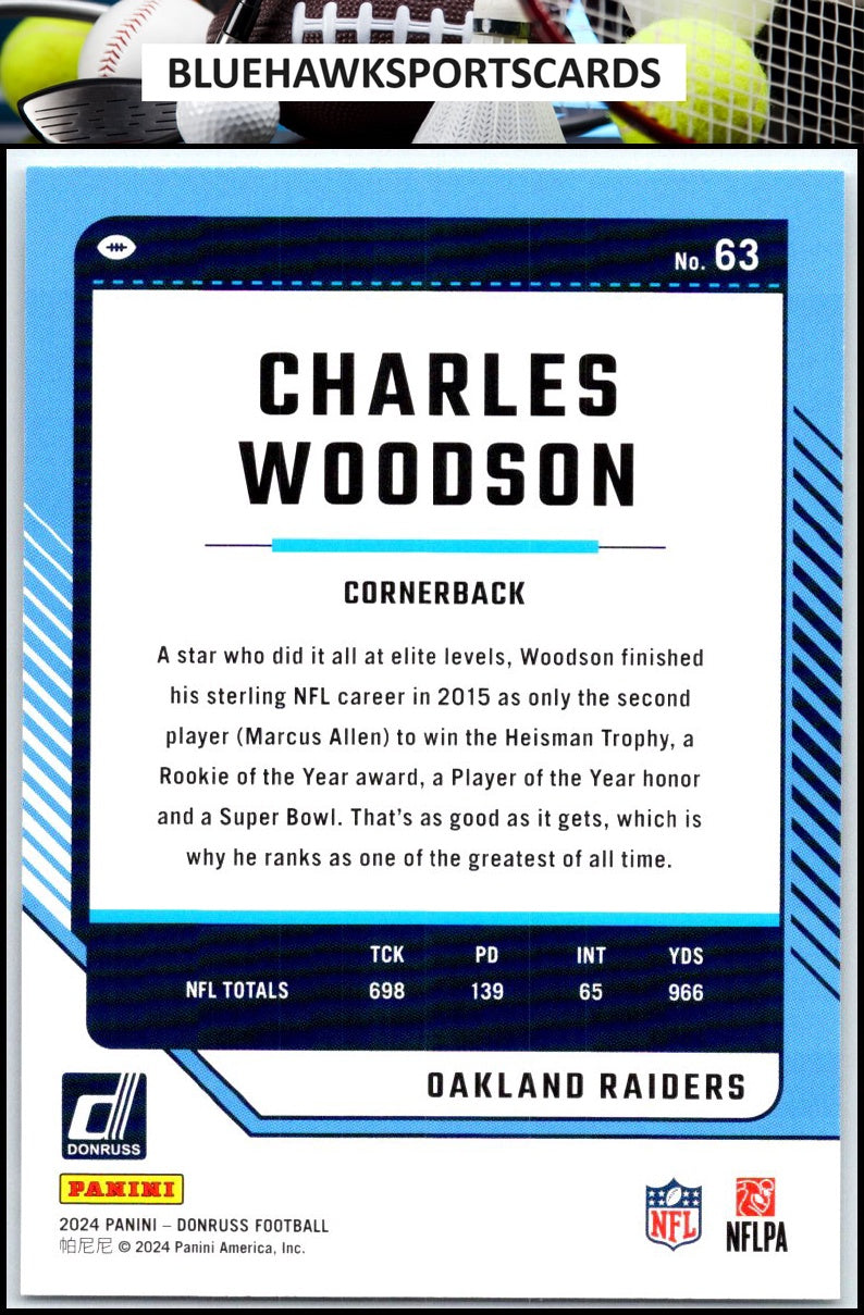 2024 Donruss #63 Charles Woodson