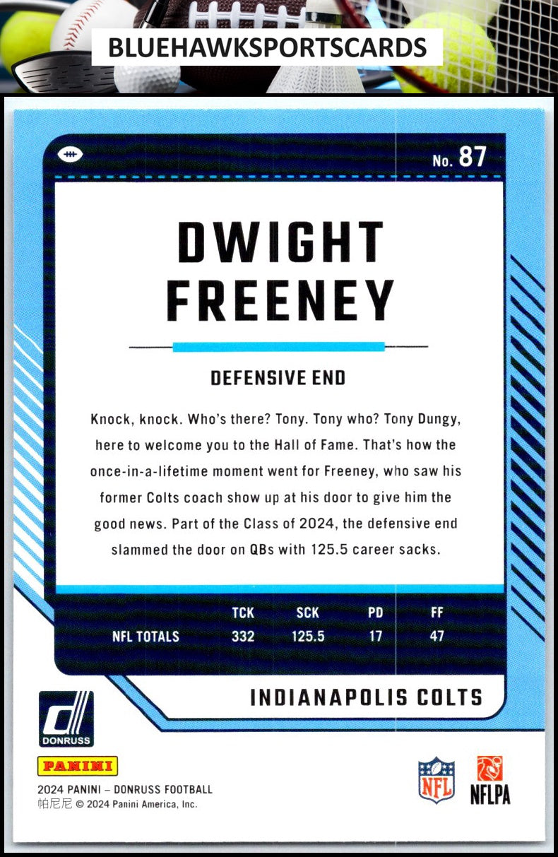 2024 Donruss #87 Dwight Freeney