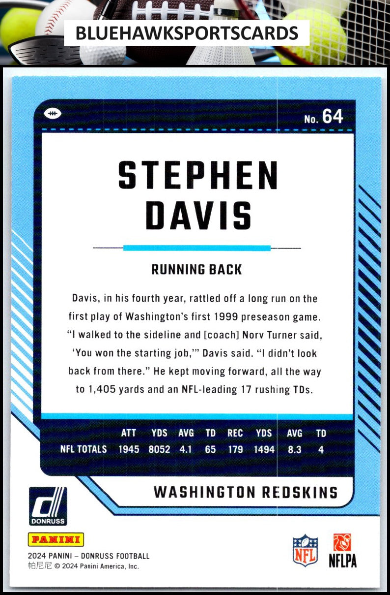 2024 Donruss #64 Stephen Davis